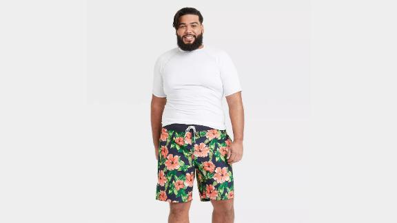Goodfellow & Co. 9-Inch Floral Print Board Shorts