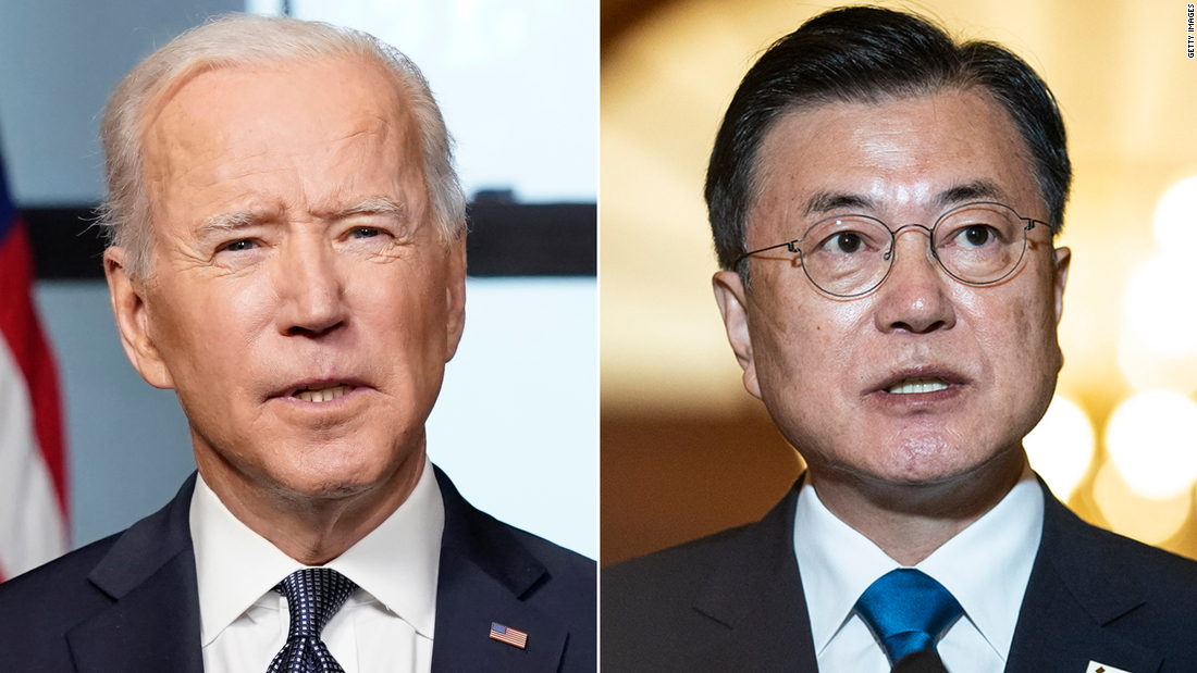 The leaders of South Korea and Japan are Biden's first two visitors to the US, underscoring Asia's importance