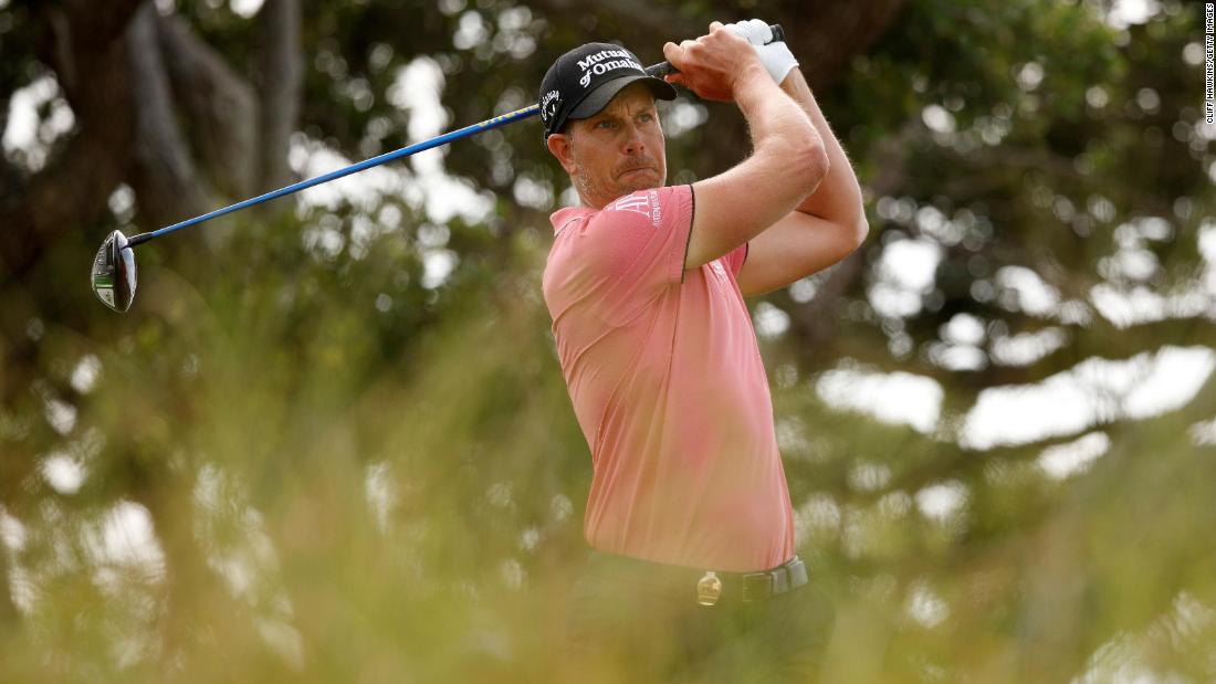 Henrik Stenson snaps club in calmest manner you'll see during PGA Championship