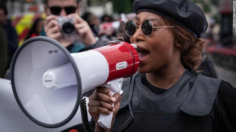 Black Lives Matter activist in critical condition after being shot in head in London