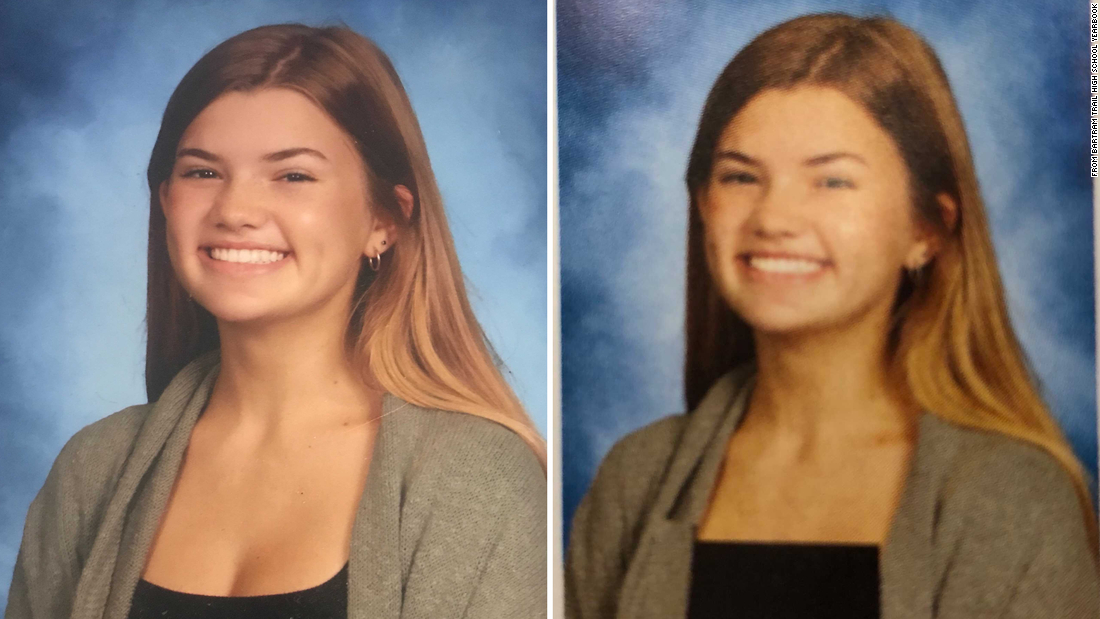 Florida yearbook altered photos to cover more of high school girls