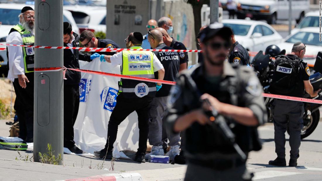 Two stabbed near Jerusalem's Sheikh Jarrah neighborhood, attacker shot and killed