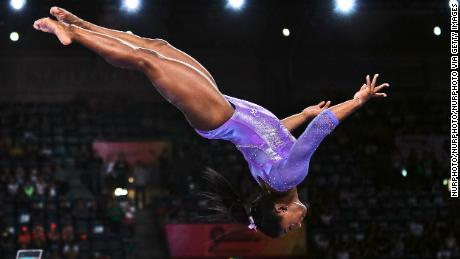 Simone Biles is schooling us on how to excel despite setbacks (like the pandemic). The new tricks she&#39;s unleashed since her Olympic golds help prove it