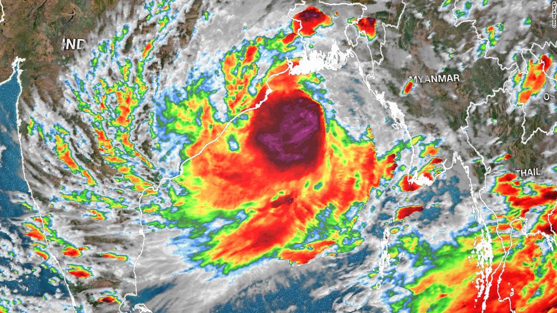 Tropical Cyclone Yaas will slam into eastern India within 24 hours