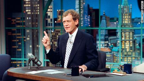 LATE NIGHT WITH DAVID LETTERMAN -- Episode 1810 -- Pictured: Host David Letterman on June 25, 1993 -- (Photo by: NBCU Photo Bank/NBCUniversal via Getty Images via Getty Images)