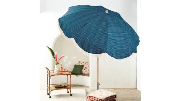 Opalhouse Round Fringed Patio Umbrella