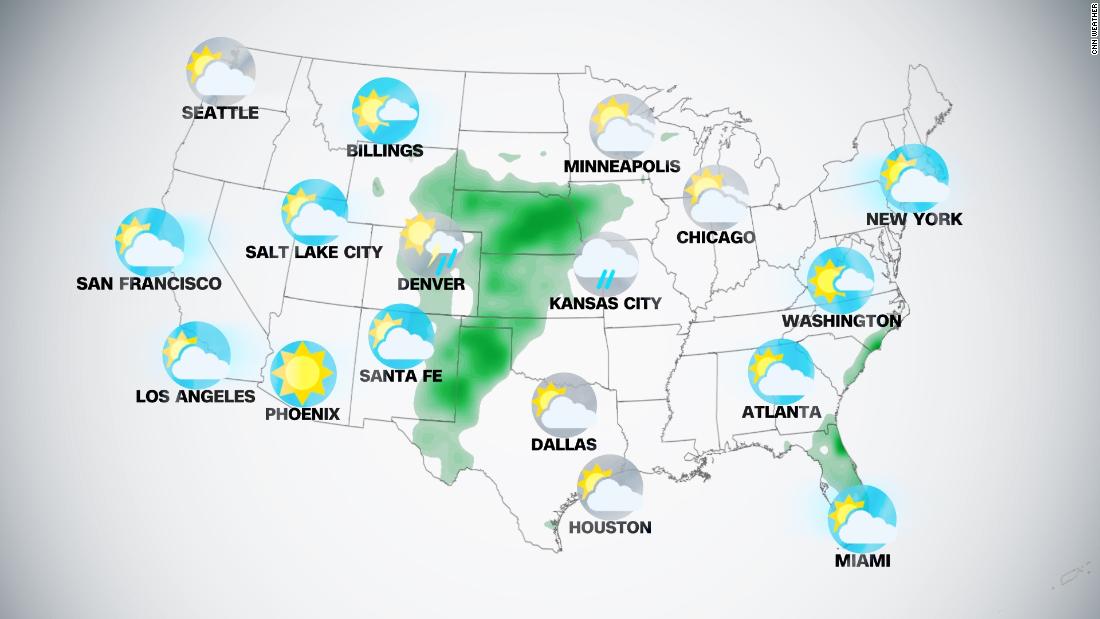 Northeast experiences cool and rainy start to Memorial Day Weekend, while summer is in full gear elsewhere