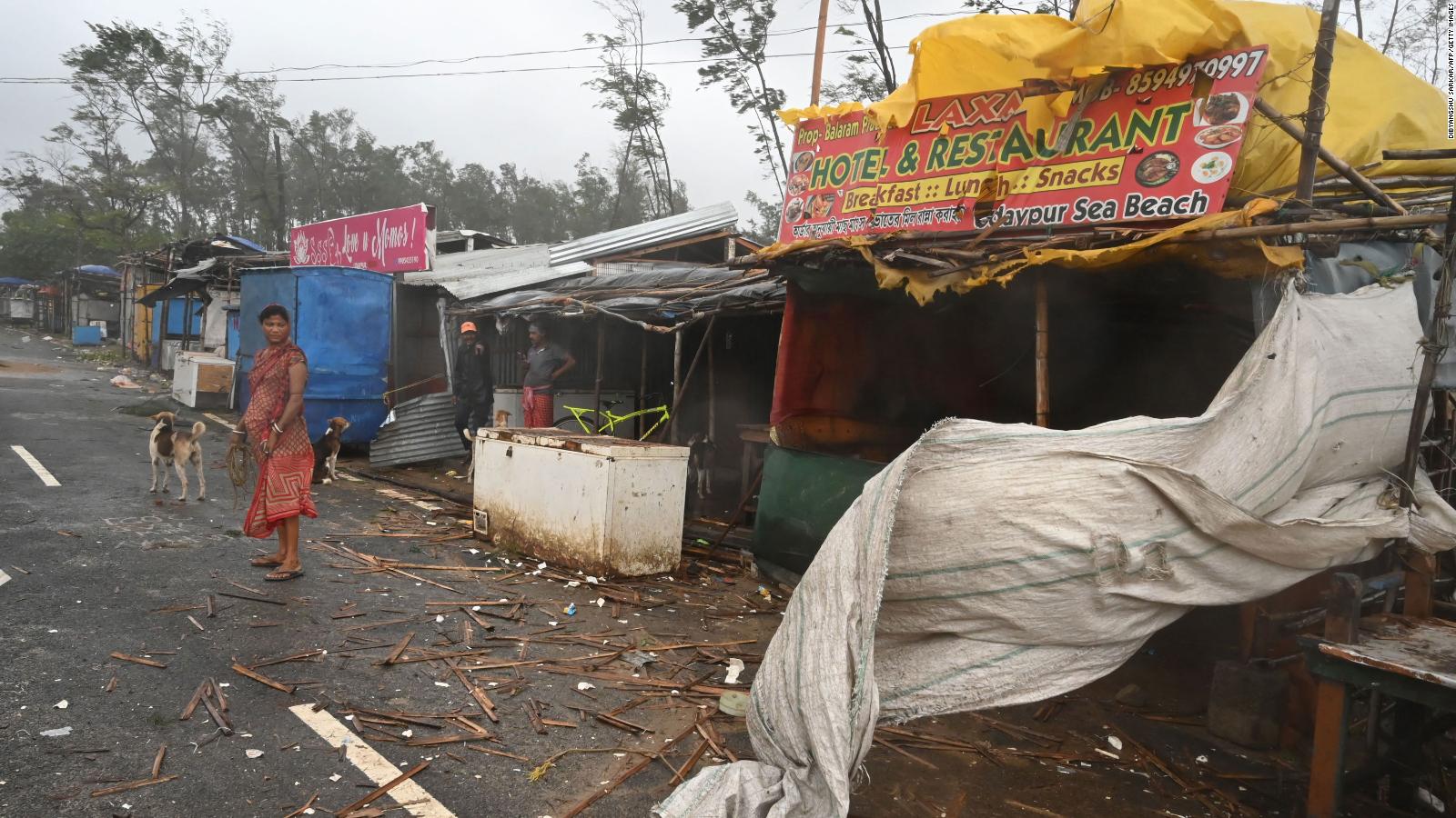 Cyclone Yaas Batters India's East Coast Leaving Tens Of Thousands ...