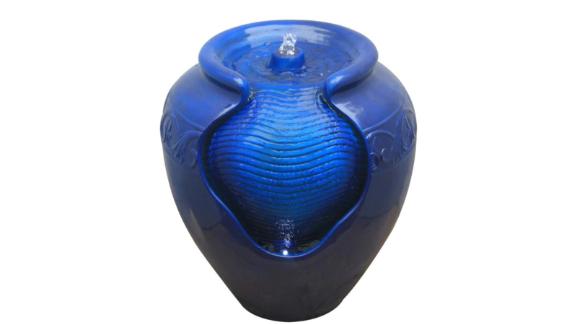 Peaktop Glazed Urn Pot Fountain