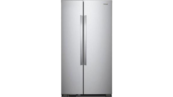 Whirlpool - 25.1 Cu. Ft. Side-by-Side Refrigerator - Stainless steel