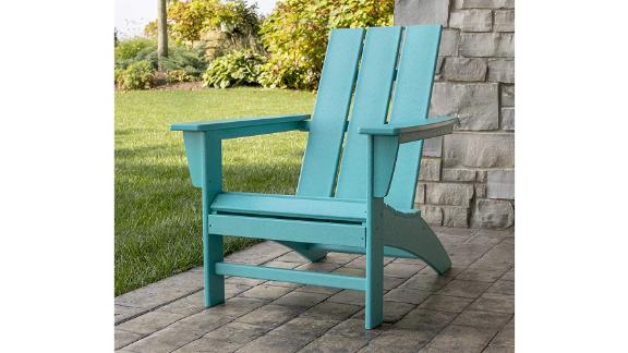 Modern polywood Adirondack chair