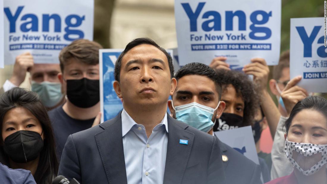 Andrew Yang sees racism in controversial Daily News cartoon