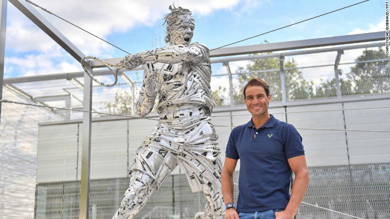 A brief history of French Open champ Rafael Nadal, in 5 statues