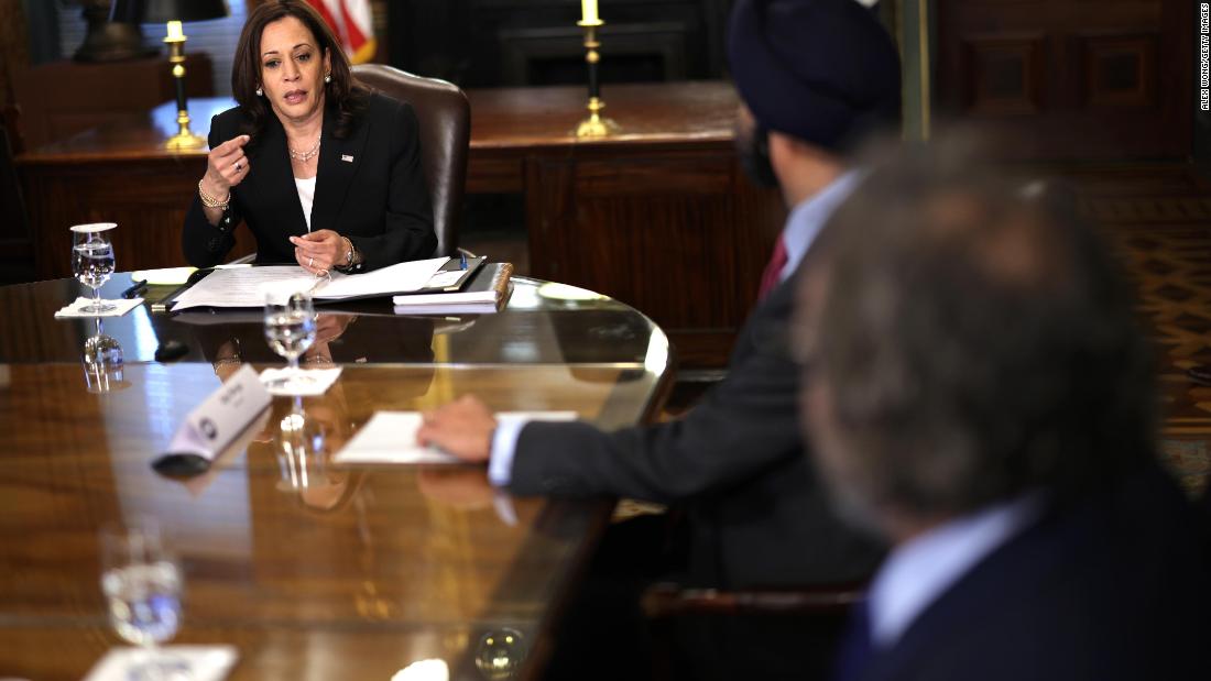 Kamala Harris will lead Biden administration's efforts on voting rights, President says