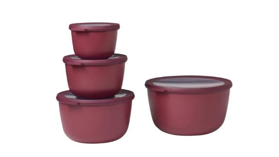 Rosti Mepal Cirqula Set of 4 Storage Bowls