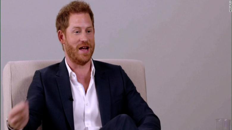 Prince Harry: Listening is the best first step to help mental health 