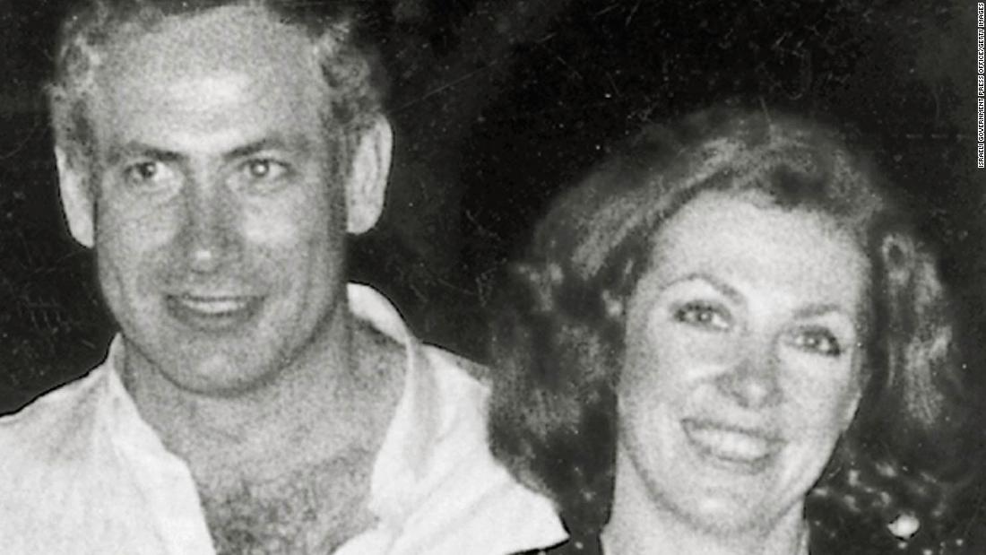 Netanyahu and his first wife, Miriam, in 1980.