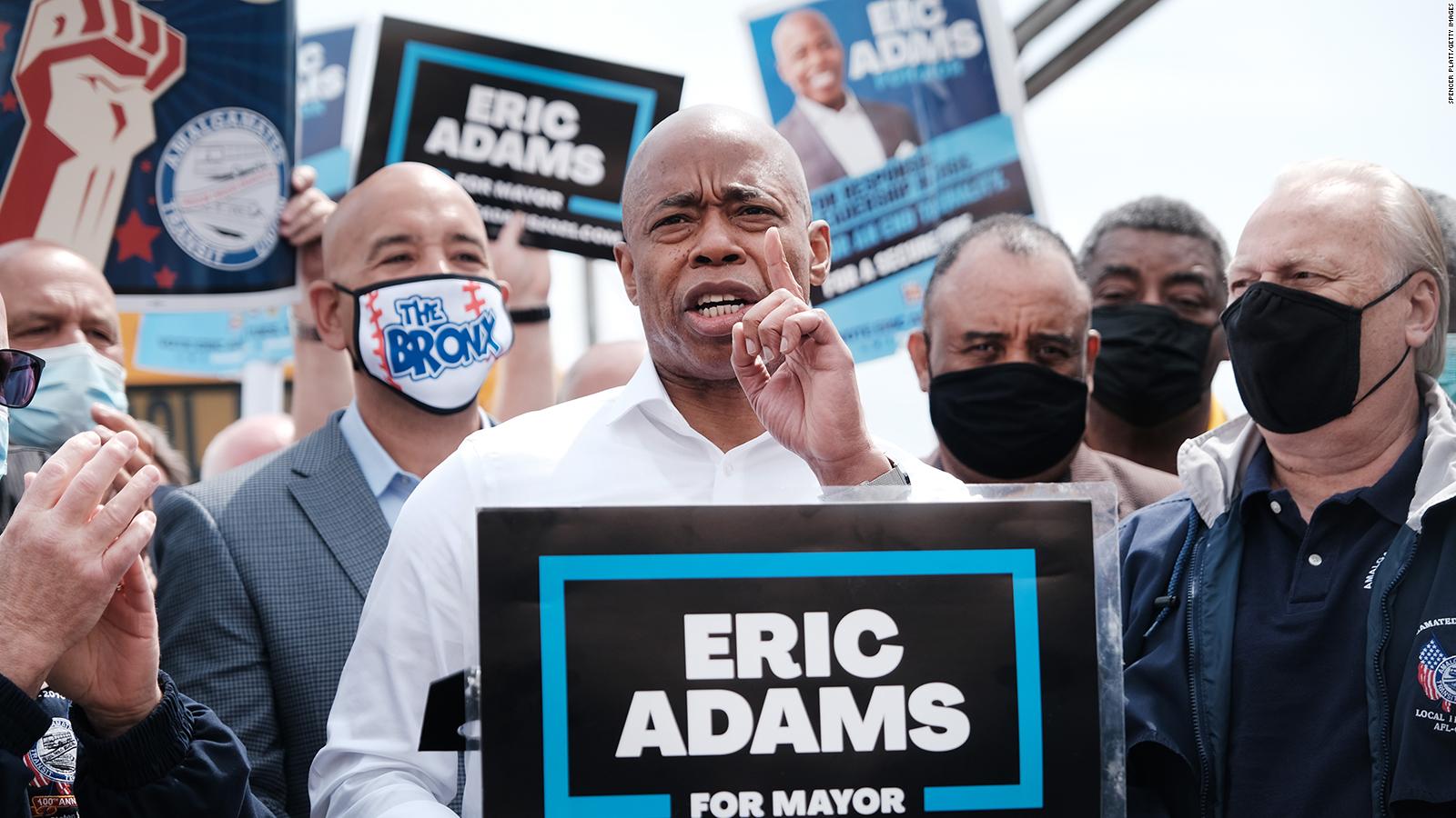 Eric Adams: Volunteer for New York mayoral candidate ...