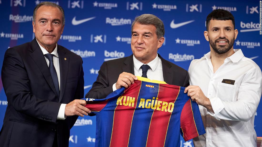 Sergio Aguero to join FC Barcelona as Spanish club begins squad overhaul