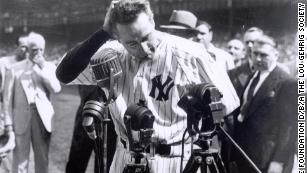 How one speech forever connected Lou Gehrig, baseball and this fatal disease