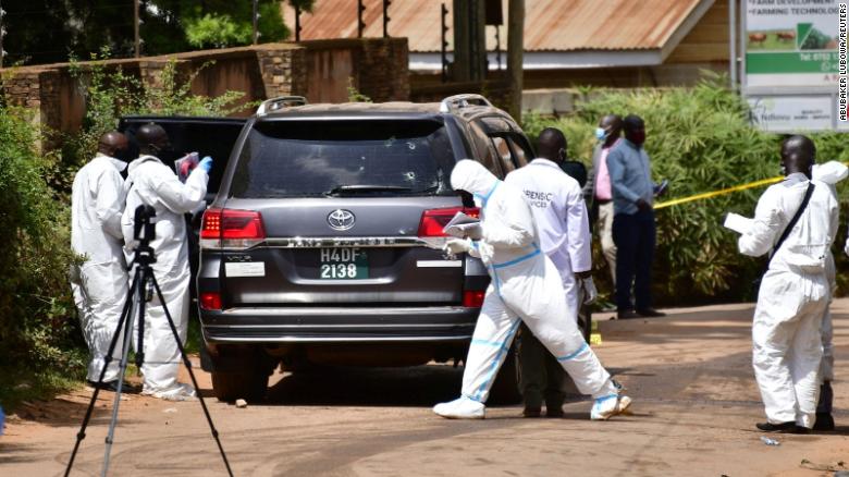 Gunmen kill Ugandan minister’s daughter and driver in ‘targeted shooting’