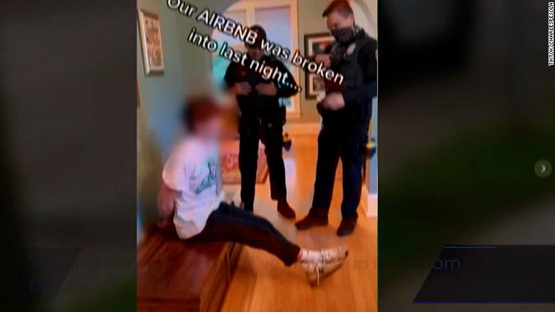 Teen mistakenly stumbles into an AirBnB rented by ... cops