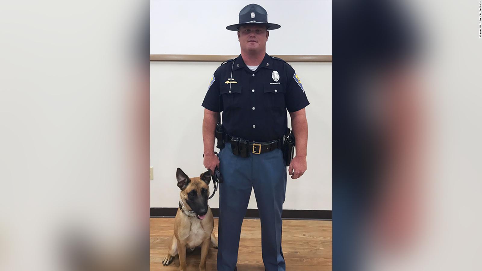 Dustan Rubenacker Indiana State Trooper Allegedly Fractured His K 9s Leg During A Training 1369