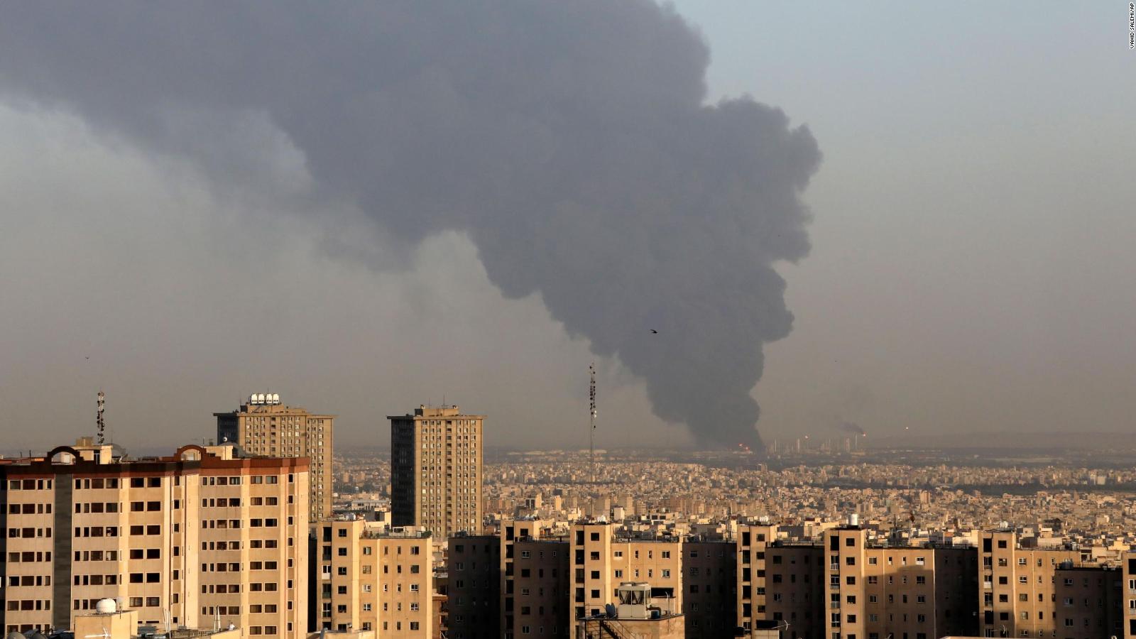 Iran Oil Refinery Fire: Firefighters Battle Huge Blaze After Liquefied ...