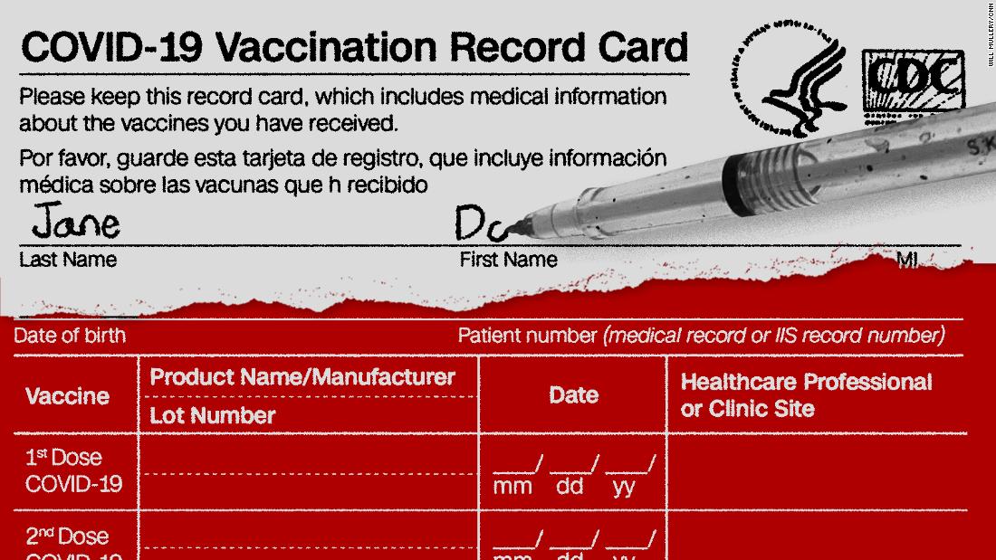 covid vaccination card hipaa