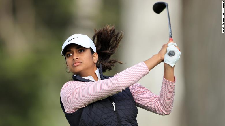Megha Ganne: 17-year-old high school junior has day to remember at US Women’s Open