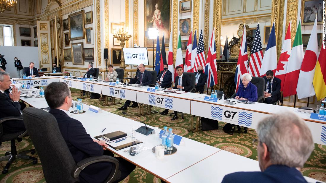 G7 backs Biden’s sweeping overhaul of global tax system