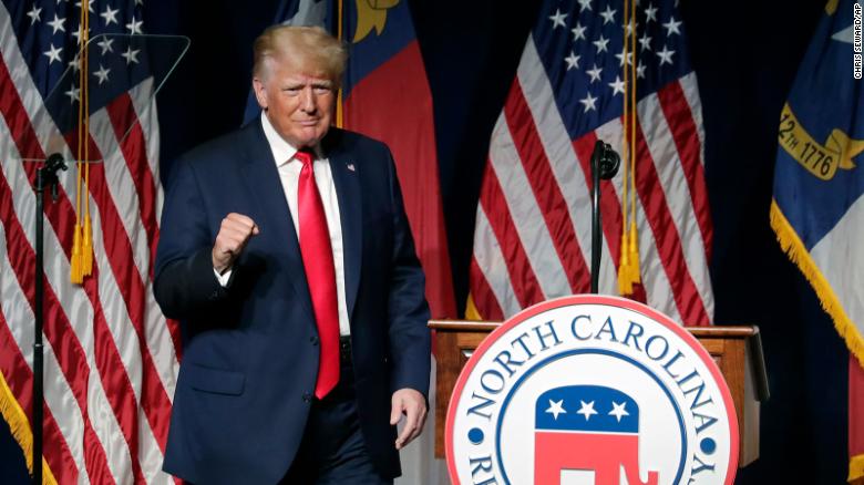 Trump dwells on 2020 during North Carolina event aimed at helping Republicans in 2022