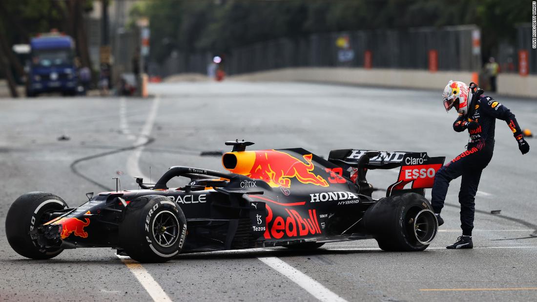 Abnormaal Mm Zo veel F1 results: Sergio Perez claims win at 2021 Azerbaijan Grand Prix - CNN