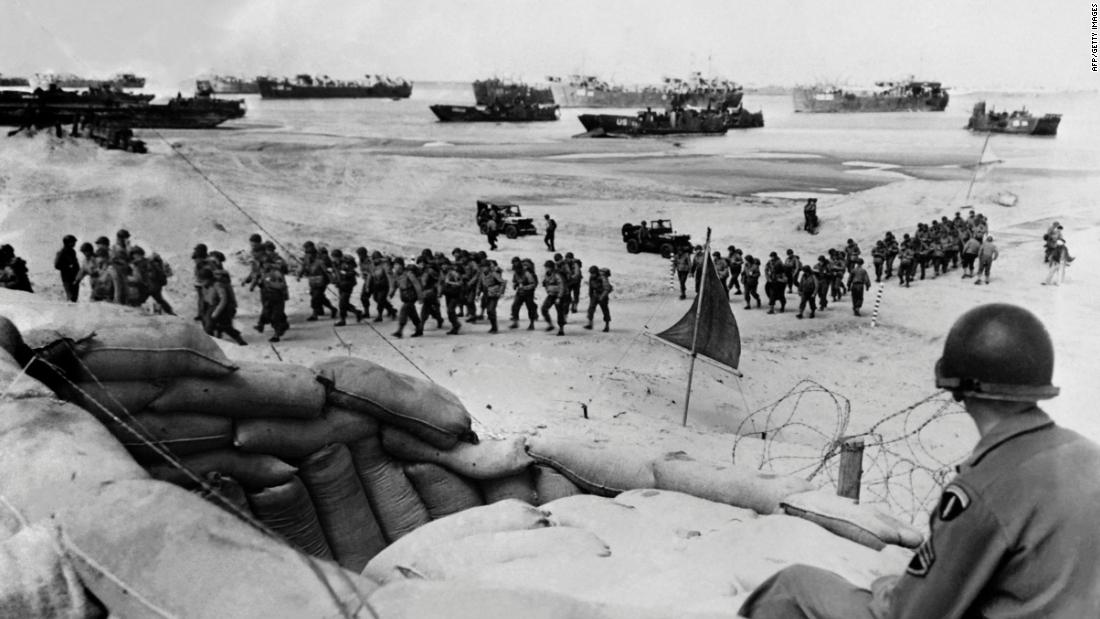 world war 1 beach landings