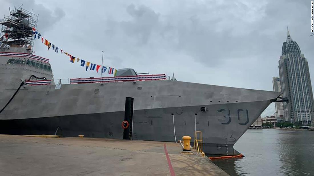 US Navy christens USS Canberra, only warship named for a foreign ...