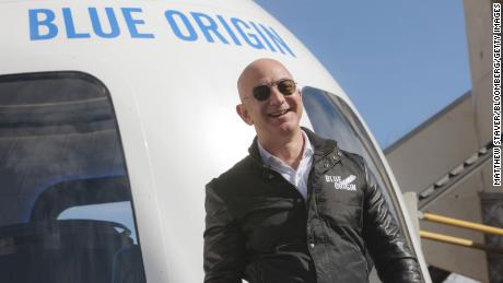 Jeff Bezos is going to space on the first manned rocket