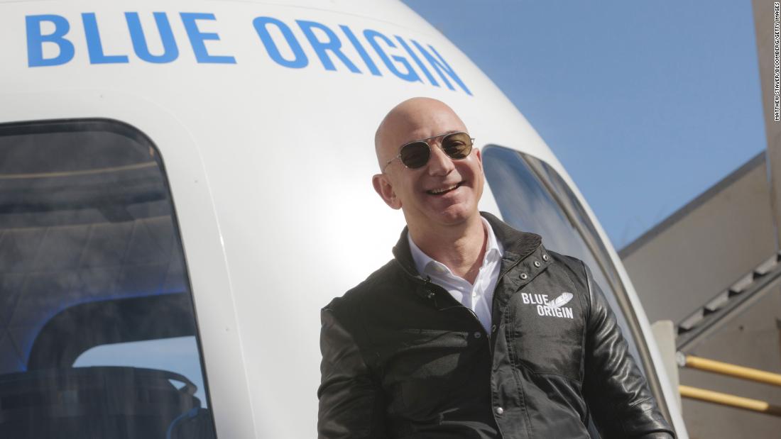 Jeff Bezos is going to space on first crewed flight of rocket