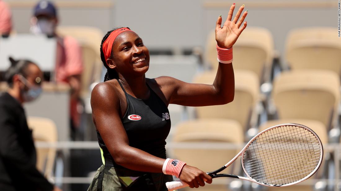 Coco Gauff youngest woman to reach grand slam quarterfinal in