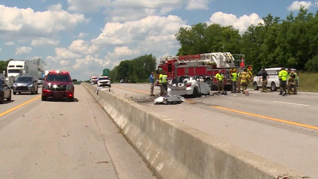 Car crash in Lexington, Kentucky claims lives of 6 people, including 4