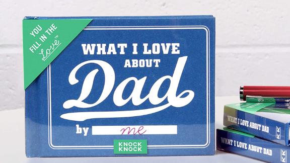 Knock Knock What I Love About Dad Fill-in-the-Blank Journal 