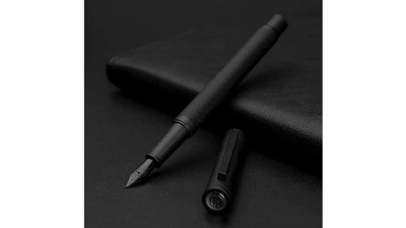 Asvine Matte Black Forest Fountain Pen