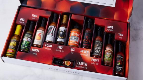 Tame to Insane Hot Sauce Box 