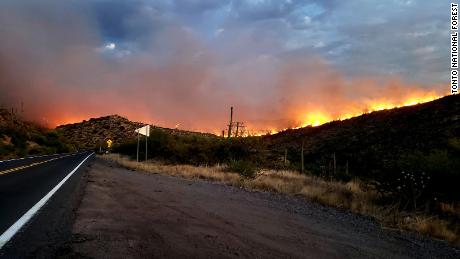 The Telegraph Fire has burned nearly 86,000 acres in eastern Arizona. 