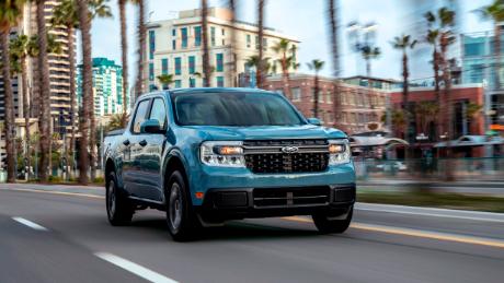 The Ford Maverick looks like a fairly traditional pickup but it is definitely not.