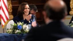 Harris invites all female senators for dinner at Naval Observatory amid infrastructure negotiations