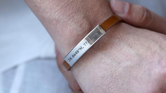 Mignon and Mignon Personalized Leather Bracelet