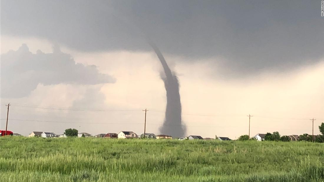 Colorado tornado is caught on camera from land and sky CNN