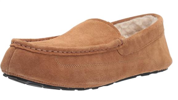 Amazon Essentials Sierra Leather Moccasin Slipper