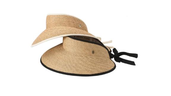 Helen Kaminski Mita Packable Raffia Visor