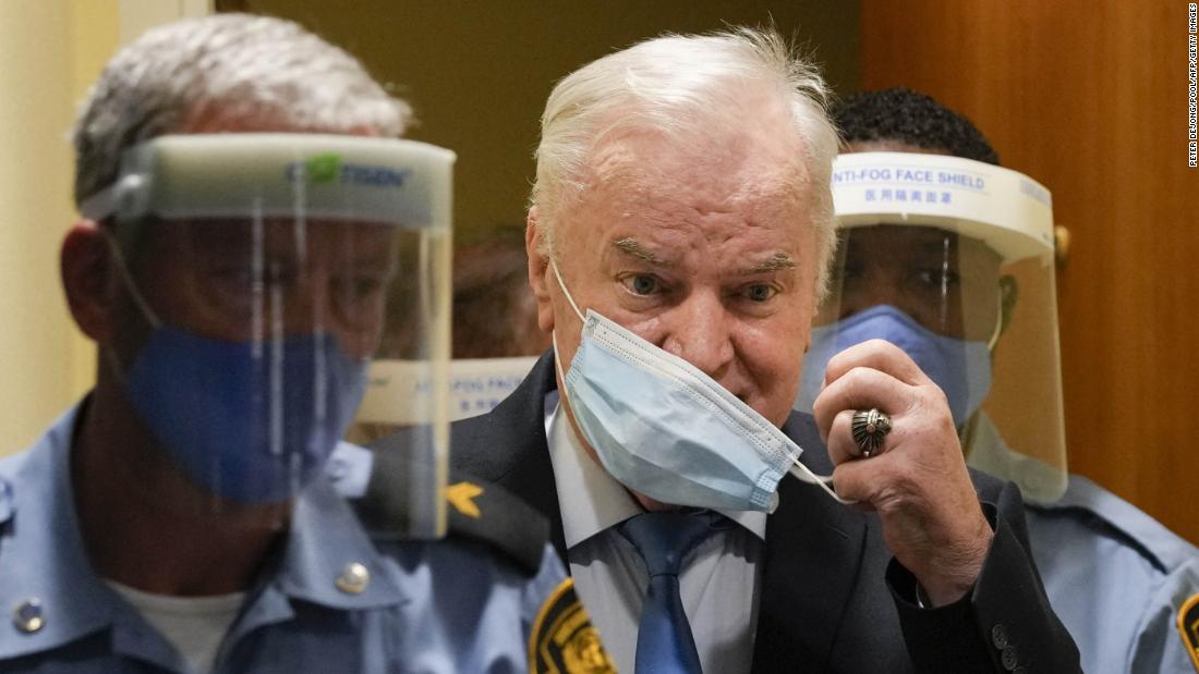 Ratko Mladic, the 'butcher of Bosnia,' loses appeal against genocide conviction